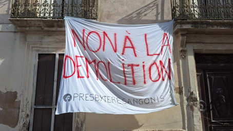 Saint-André-de-Sangonis: une belle mobilisation pour dire non aux démolitions.