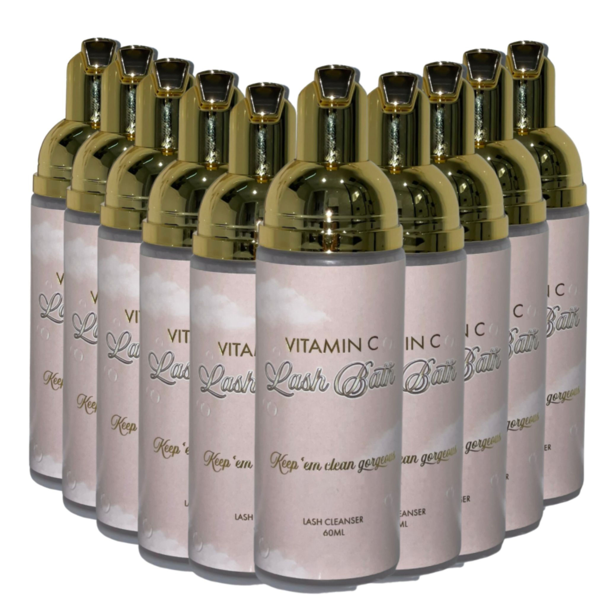 Bundle Vitamin C Lash Cleanser x 10