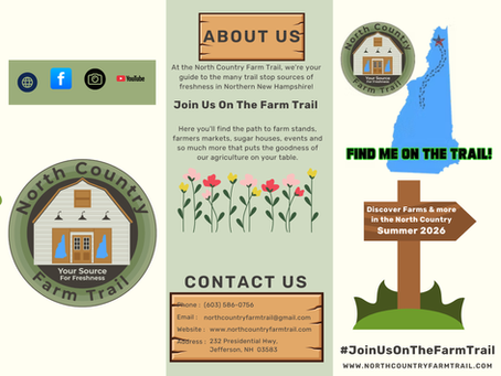 North Country Farm Trail Brochure Cover