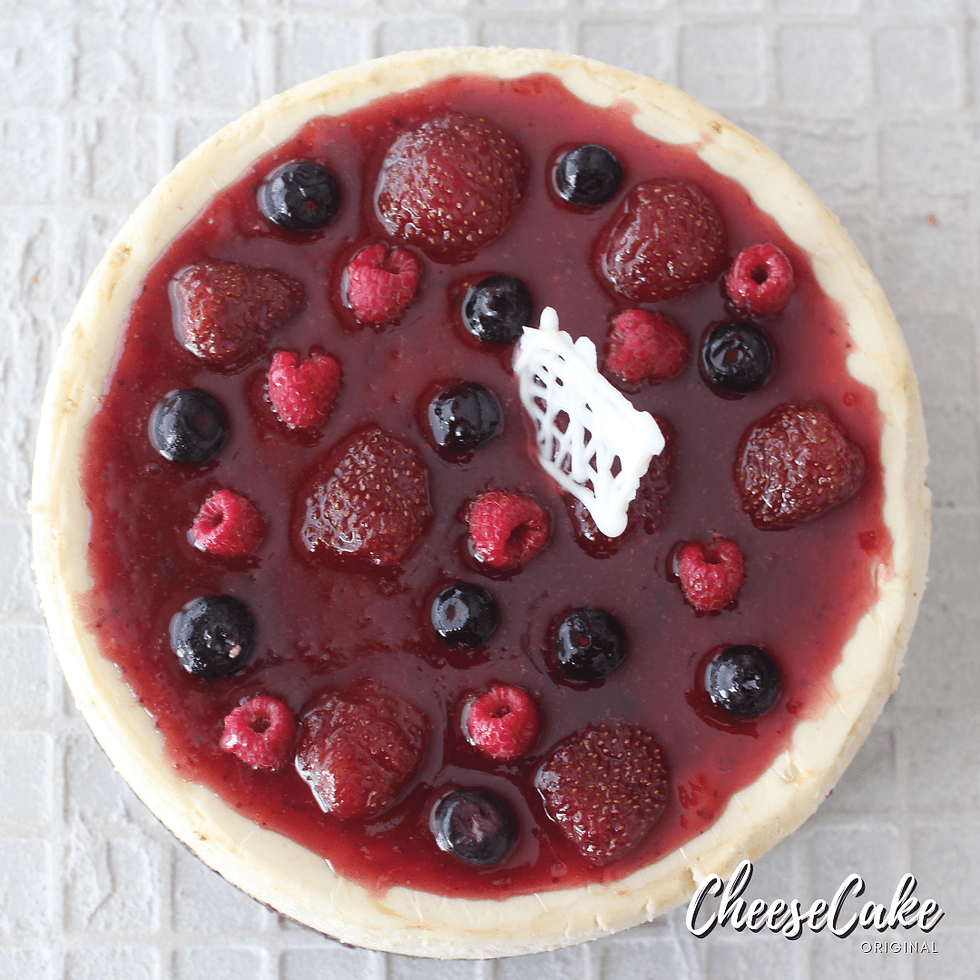Miniatura: CHEESECAKE DE FRUTOS ROJOS