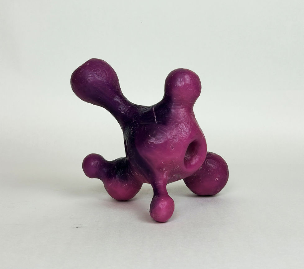 Implied Motion (Biomorphic Wax Casting):