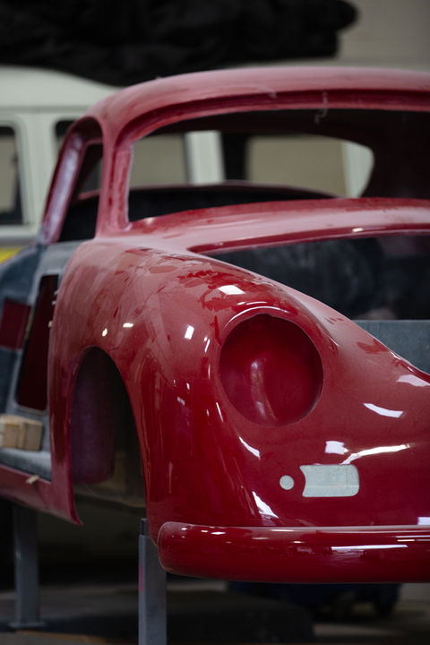 red
coupe
porsche 356
sebring