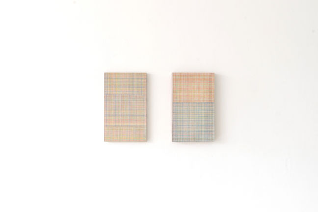 谷口洸の参加したグループ展写真。「Painting Seeds」