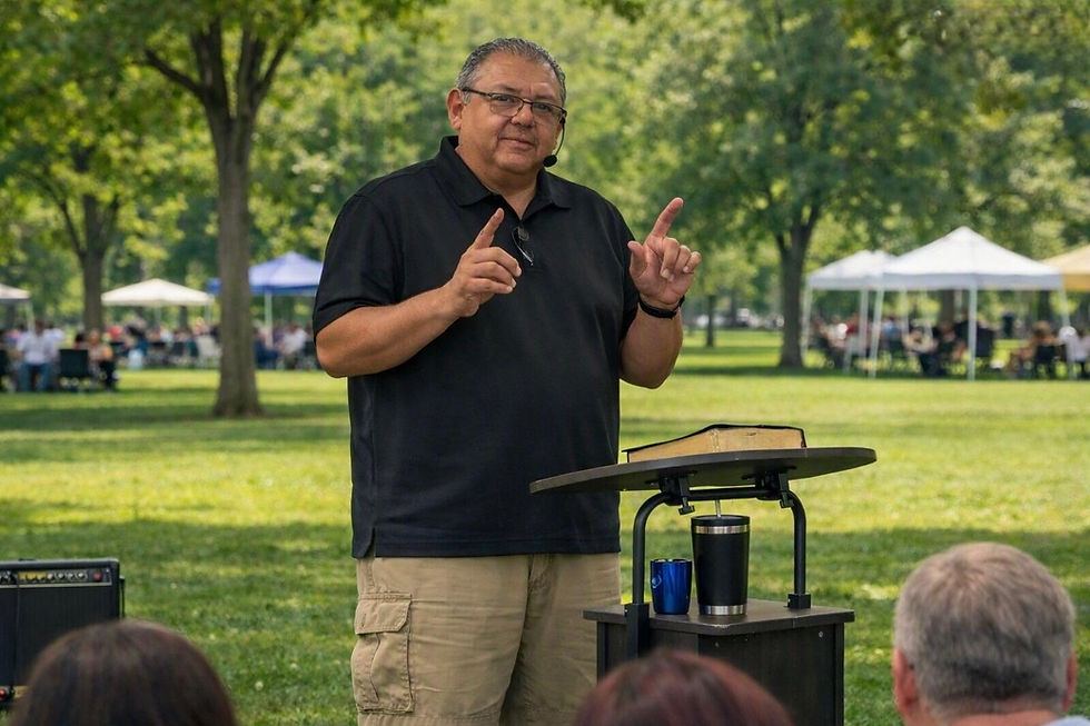 Ray Navarro - Speaking in San Antonio Texas