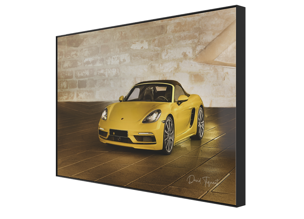 Miniature : Porsche Jaune