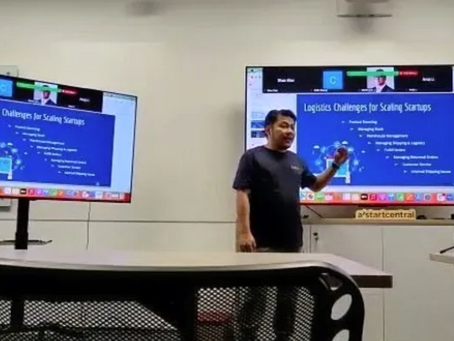 Sharing logistics knowledge with startups when scaling up