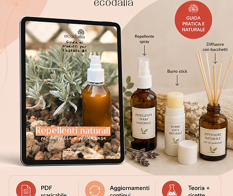 Guida pratica ai repellenti naturali (pelle e casa) - PDF