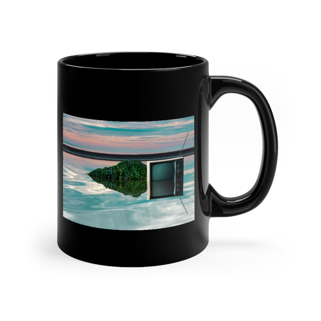 11oz Black Mug