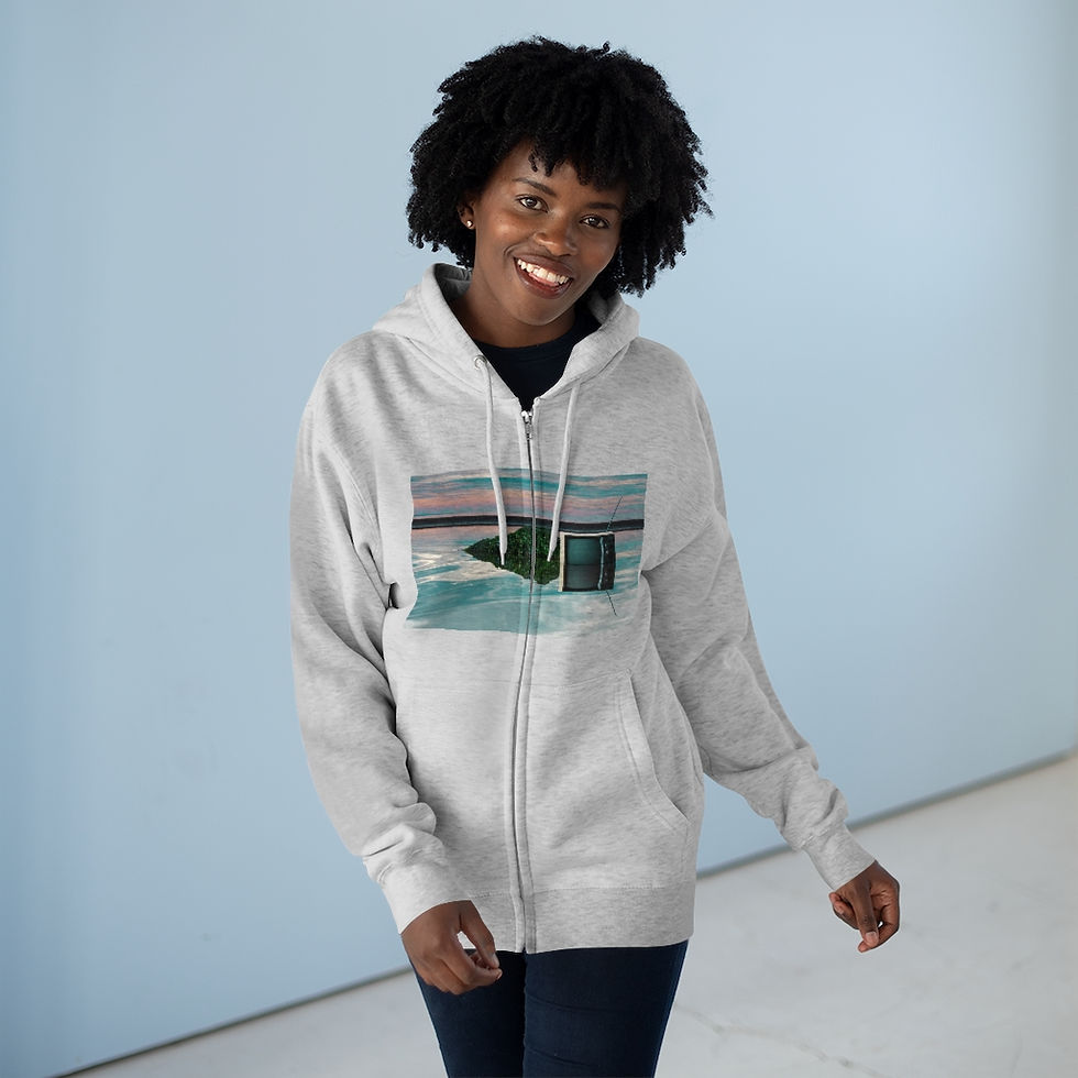 Thumbnail: Unisex Premium Full Zip Hoodie