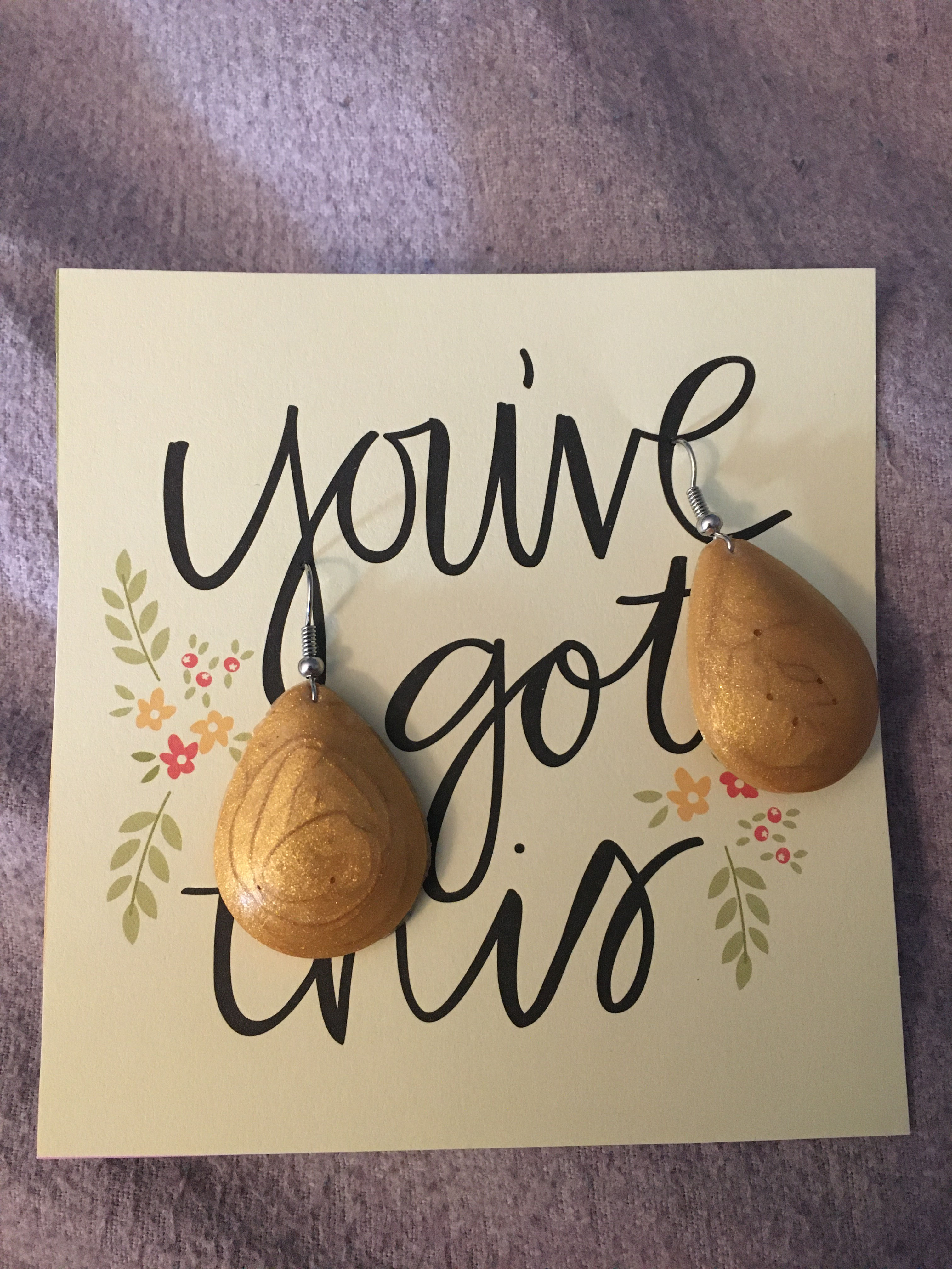 You've got this golden drops