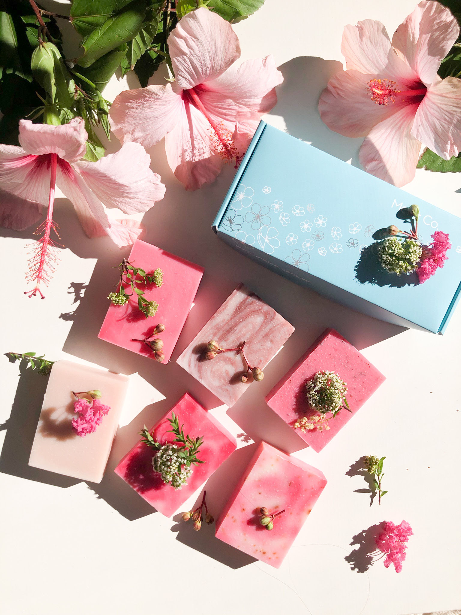 Sweet Heart Gift Soap Box (Set of 6 Natural Handmade Soaps)