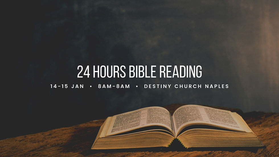 24Hours of Bible Reading