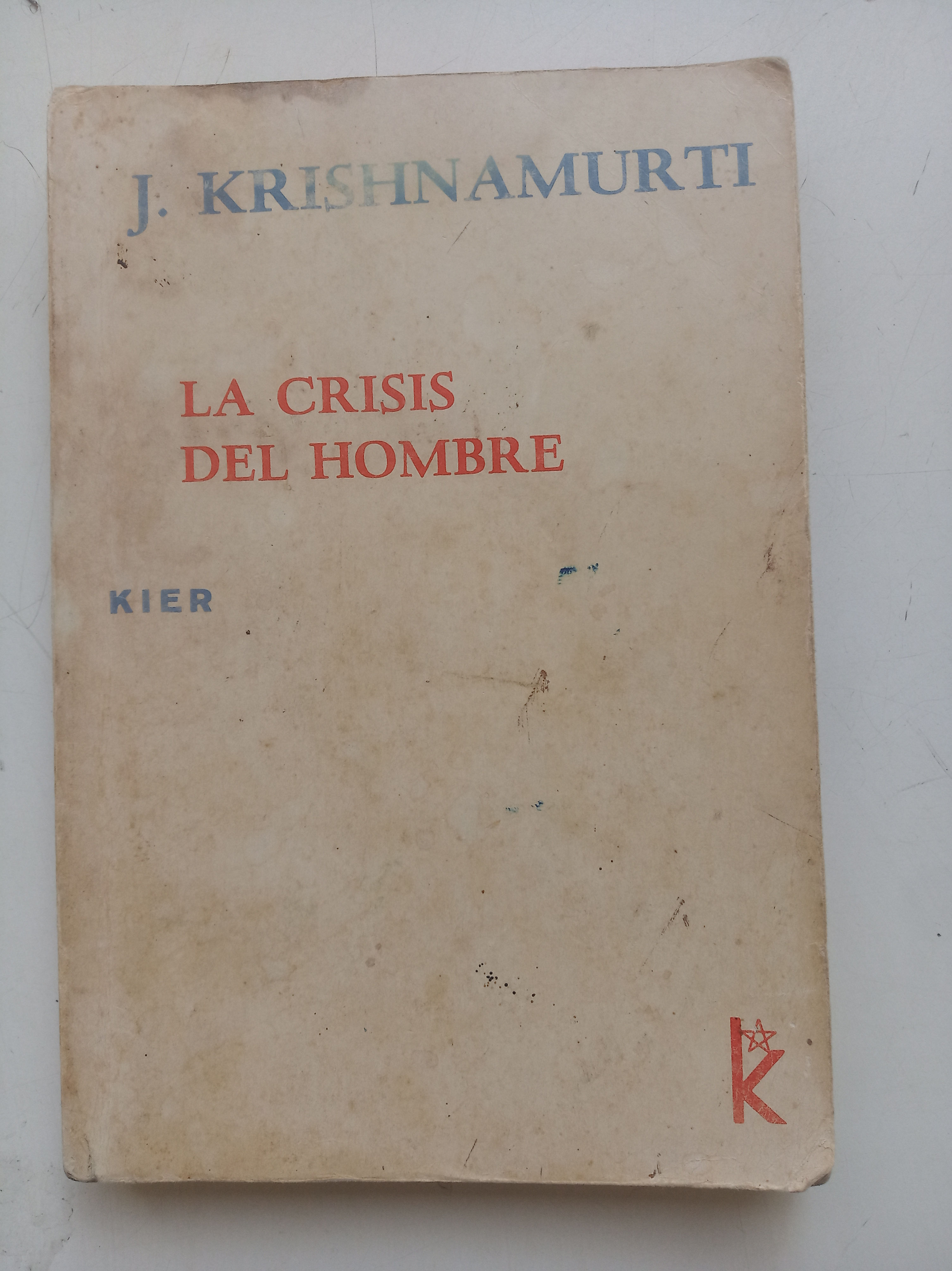 La crisis del hombre