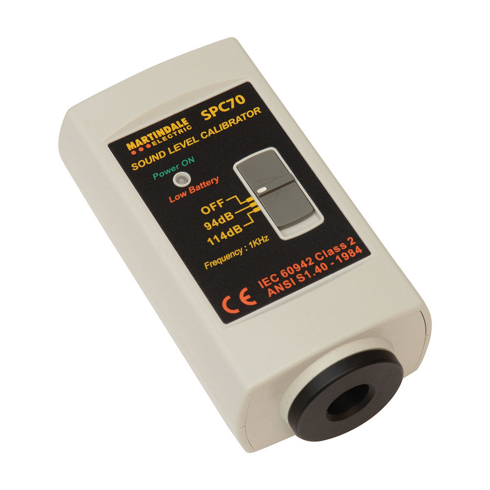 Martindale SPC70 Class 2 Sound Level Calibrator