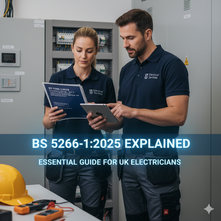 BS 5266-1:2025 Explained: Essential Guide for UK Electricians