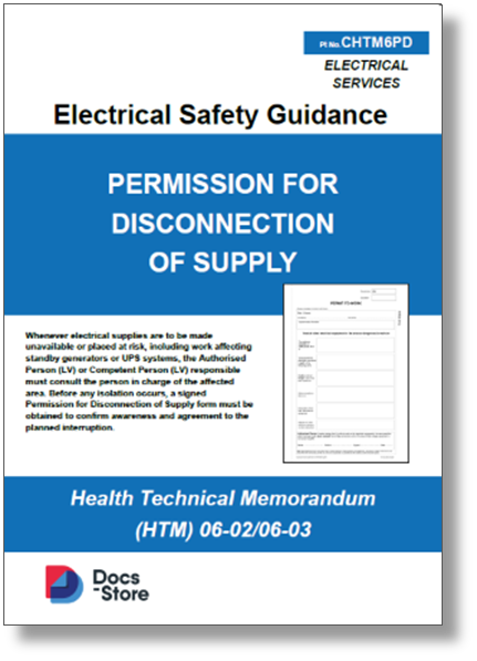 Front cover of Electrical nhs book