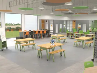 Alumni educational solutions, alumni classroom furniture, Student, teacher, classroom, Library, resource center, media center, e-sports, computer lab, cafeteria, lounge, café, assembly, middle school, high school, elementary school, kindergarten, pre-k, early education, art, music, Makerspace, STEM, STEAM, Desk, casework, Table, Chair, Stool, Storage, Soft seating, Mobile, Student chair, Student desk, Education, Learning spaces, 21st century, Modern, Traditional, School, School furniture, collaborative, 4-leg chairs, cantilever chairs, gas lift chairs, combo desks, café chairs, teacher chairs, teacher desks, classroom storage, totes, shelves, power chart, charging cart, whiteboard, mobile storage