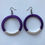 Thumbnail: Two Toned Large Hoop Earrings