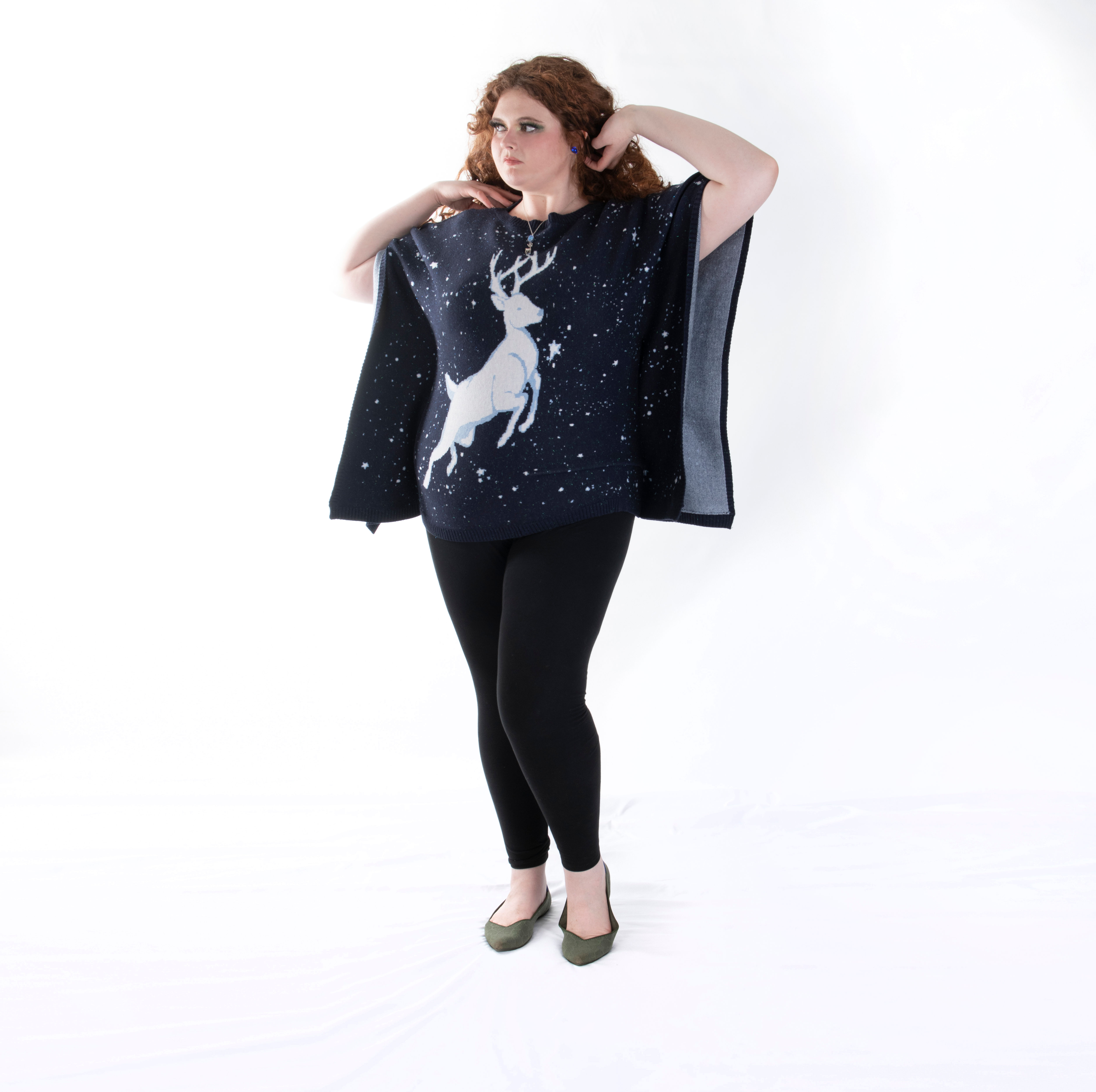 Conjured Critters- Stag Poncho