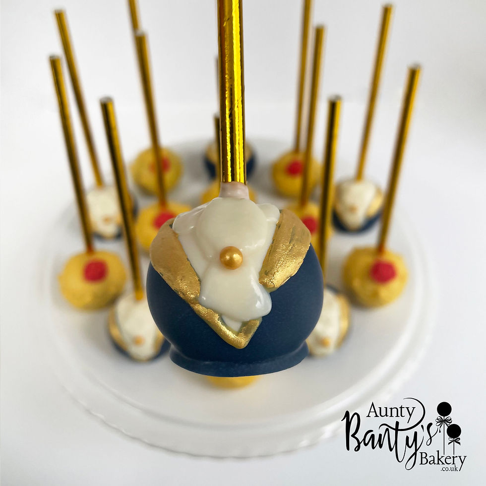 Thumbnail: Beauty & the Beast Cake Pops. Available for Nationwide delivery.
