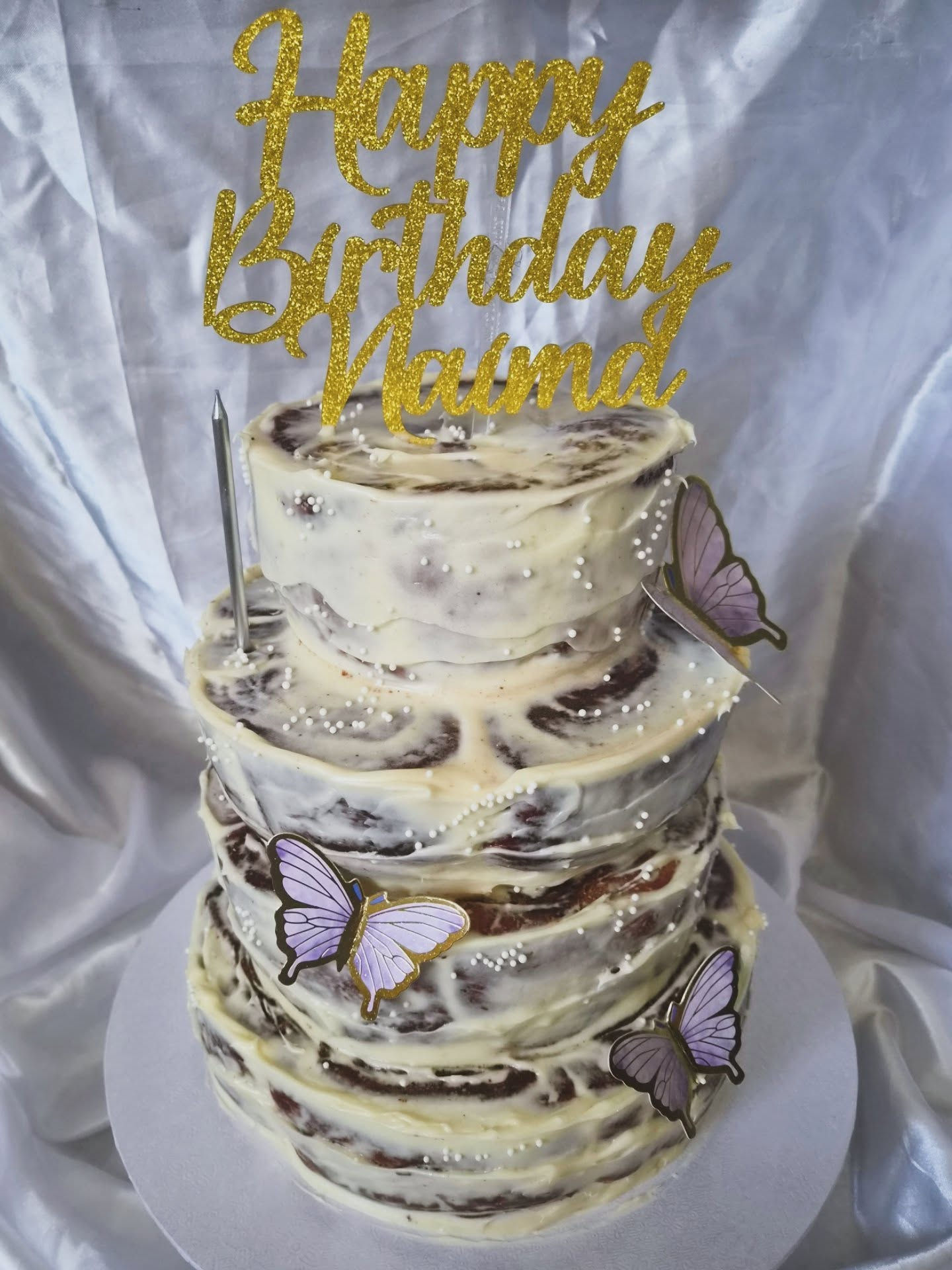 Cinnamon Roll Cake - 4 tier