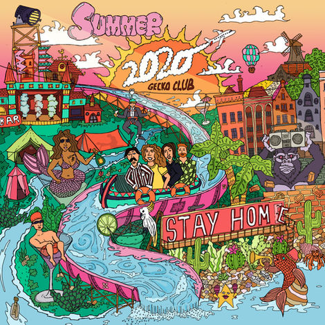 Gecko Club, EP Cover Work