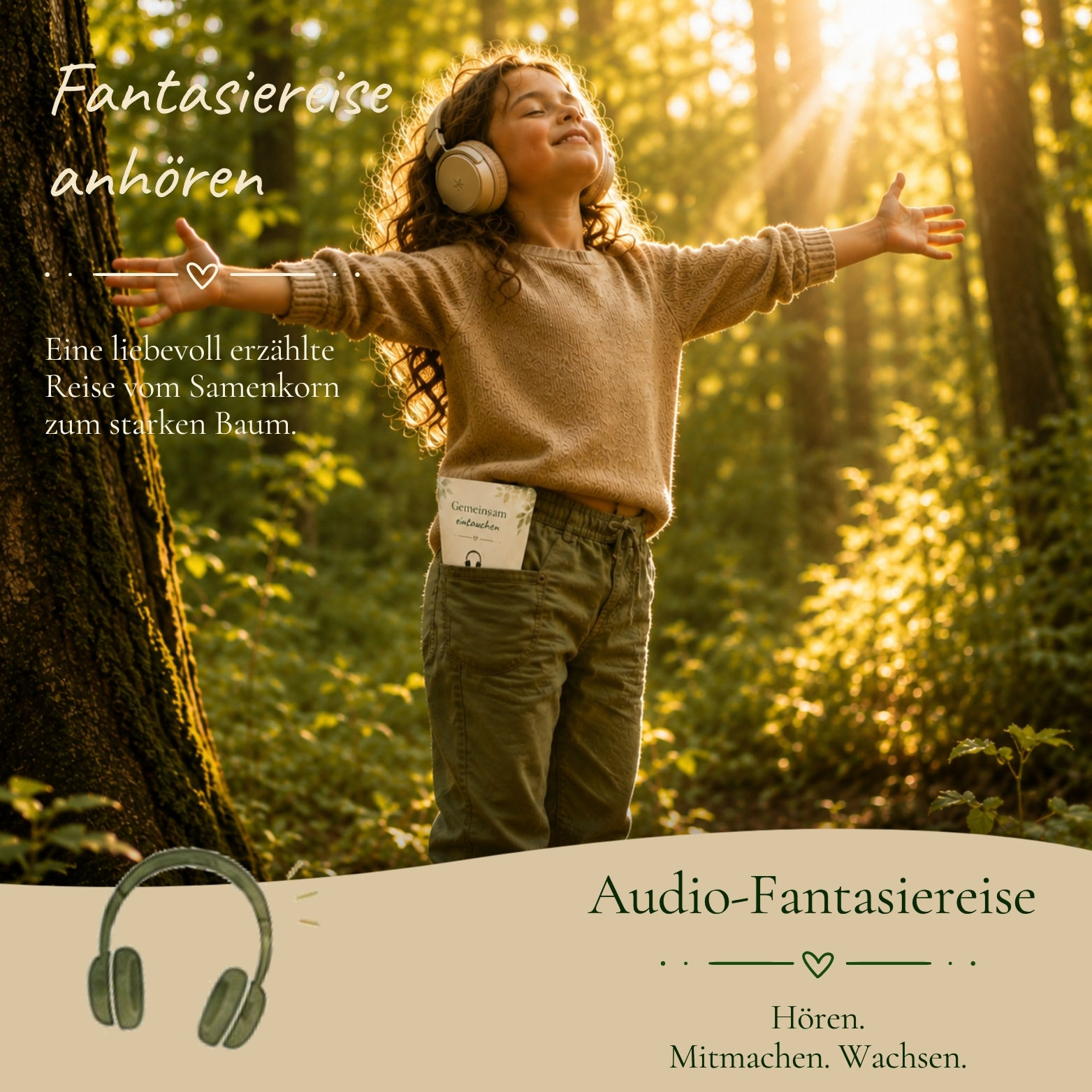 Vom Samenkorn zum starken Baum - Fantasiereise
