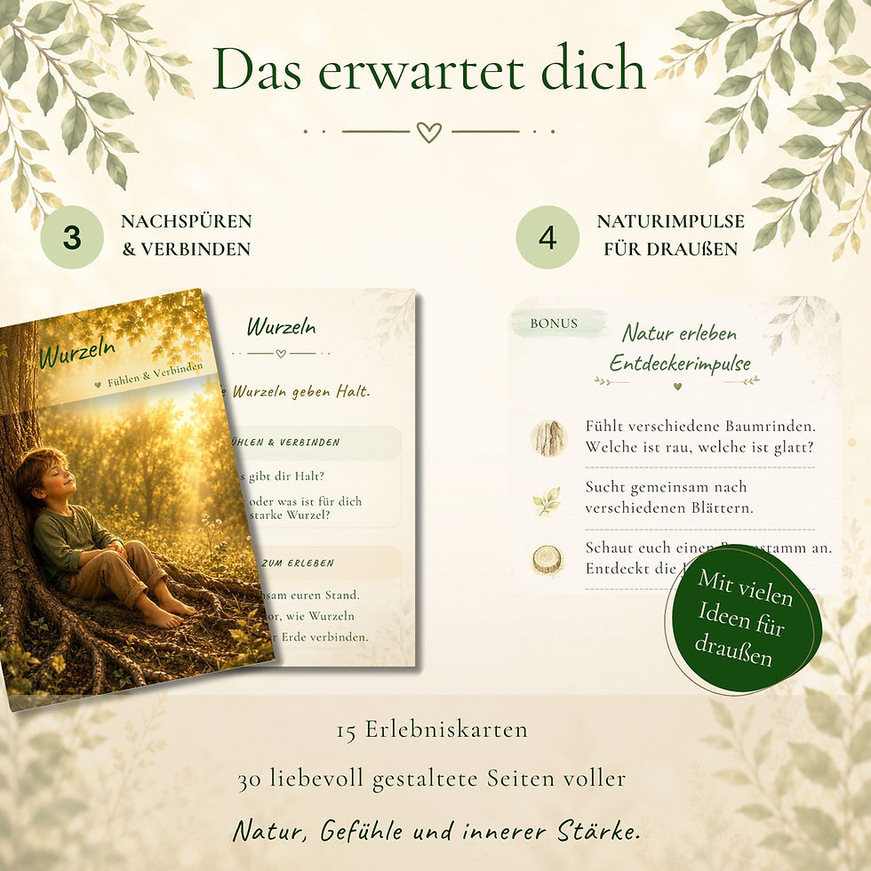 Miniaturbild: Vom Samenkorn zum starken Baum - Fantasiereise + Erlebniskarten