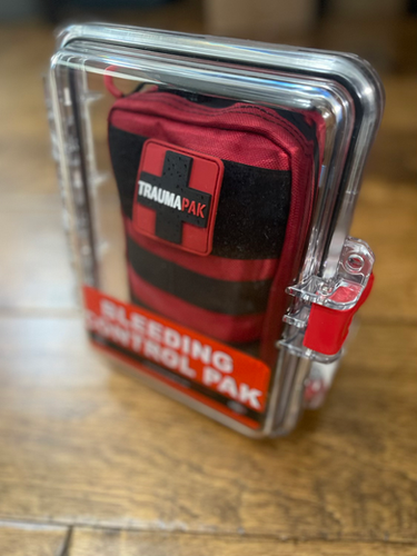 Small Wall Mounted TraumaPAK With Case | High Threat Innovations