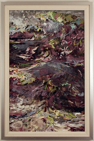 Jeffrey T. Fitzgerald, Ogunquit, Maine painting, series: Summertime Rocky Coast