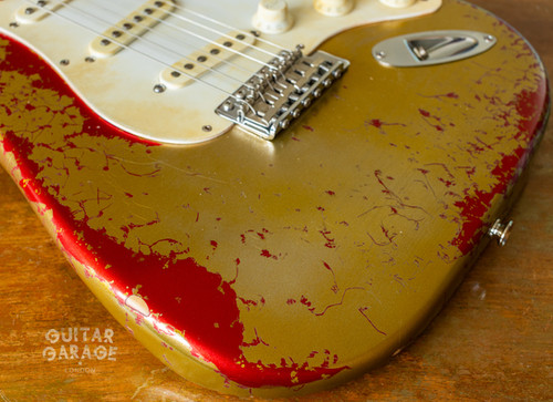 Fender Stratocaster - 54 Vintage Reissue - Japan - Aztec Gold