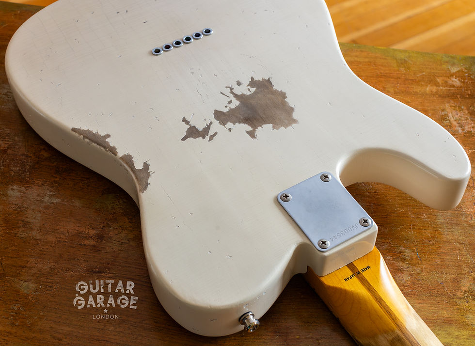 Thumbnail: Fender Telecaster - JV 50s modified - Japan - Olympic White nitro relic (2022)