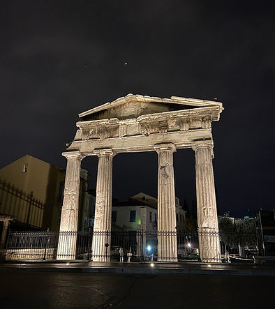 Visite nocture d'Athènes