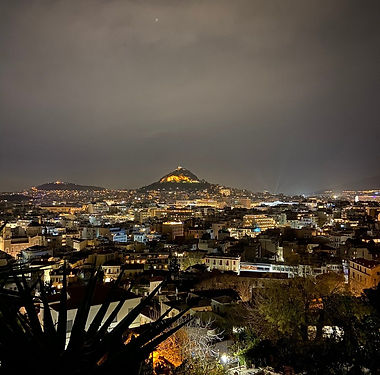 Visite en soirée d'Athènes