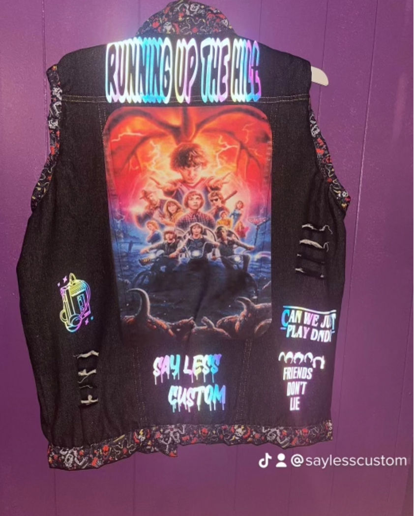Stranger Things SAYLESSCUSTOM Vest