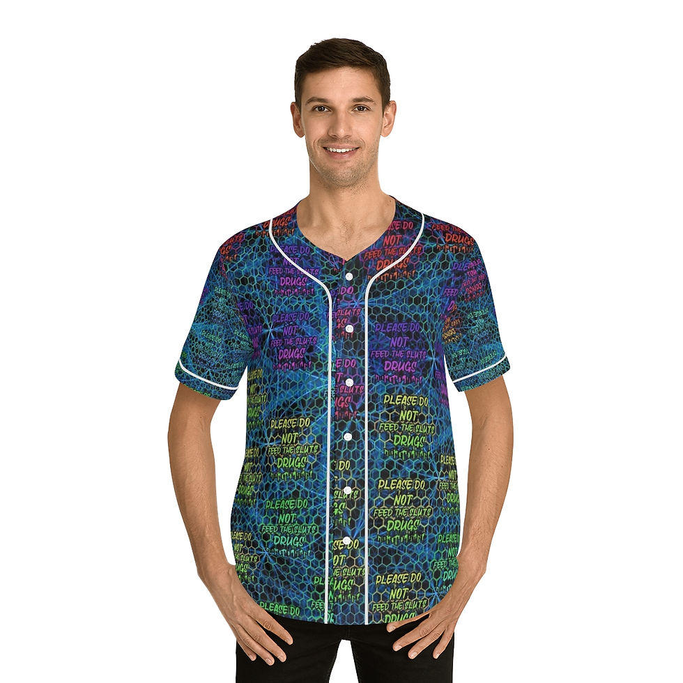 Thumbnail: PDNFTSD Men's Baseball Jersey (AOP)