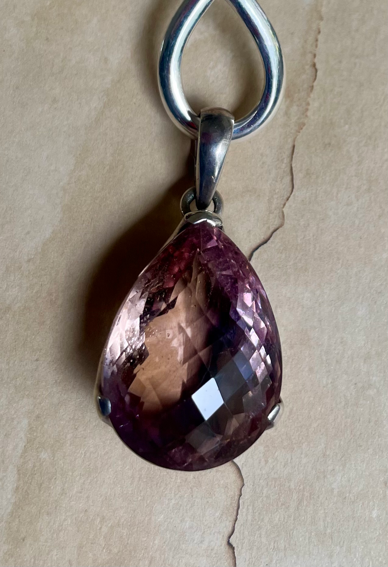Ametrine Sterling Silver Pendant