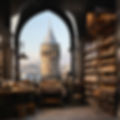 Leonardo_Diffusion_XL_create_a_galata_tower_sorrounded_with_bl_0.jpg