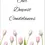 Thumbnail: Sympathy Card Front - “Our Deepest Condolences.” featuring a line of soft pink tulips beneath