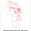 Thumbnail: Personalised Christening Card Front - "On your Christening Day 'name and date'" features a cross showered in pink hearts