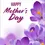 Thumbnail: Mother's Day Card Front - "Happy Mother's Day" with vibrant purple crocus flowers blooms from the bottom right corner