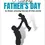 Thumbnail: Father's Day Card Front - "Happy father's Day to those unsung heroes' of this world" silhouette of a father lifting his child