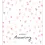 Thumbnail: Anniversary Card - “Happy Anniversary” in minimalist script featuring scattered heart illustrations