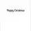 Thumbnail: Christmas Card Inner - "Happy Christmas" with the option to personalise or leave blank