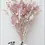 Thumbnail: Thank You Card Front - "Thank You" featuring a blush-pink and ivory dried blooms artfully tied with ribbon