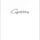 Thumbnail: Wedding Card 22 Inner - Reads: "Congratulations" with the option to personalise or leave blank