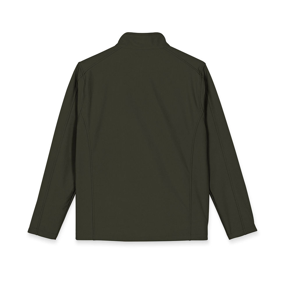 Thumbnail: NAACP Embroidered Soft Shell Jacket — Men's Windproof Zip Jacket