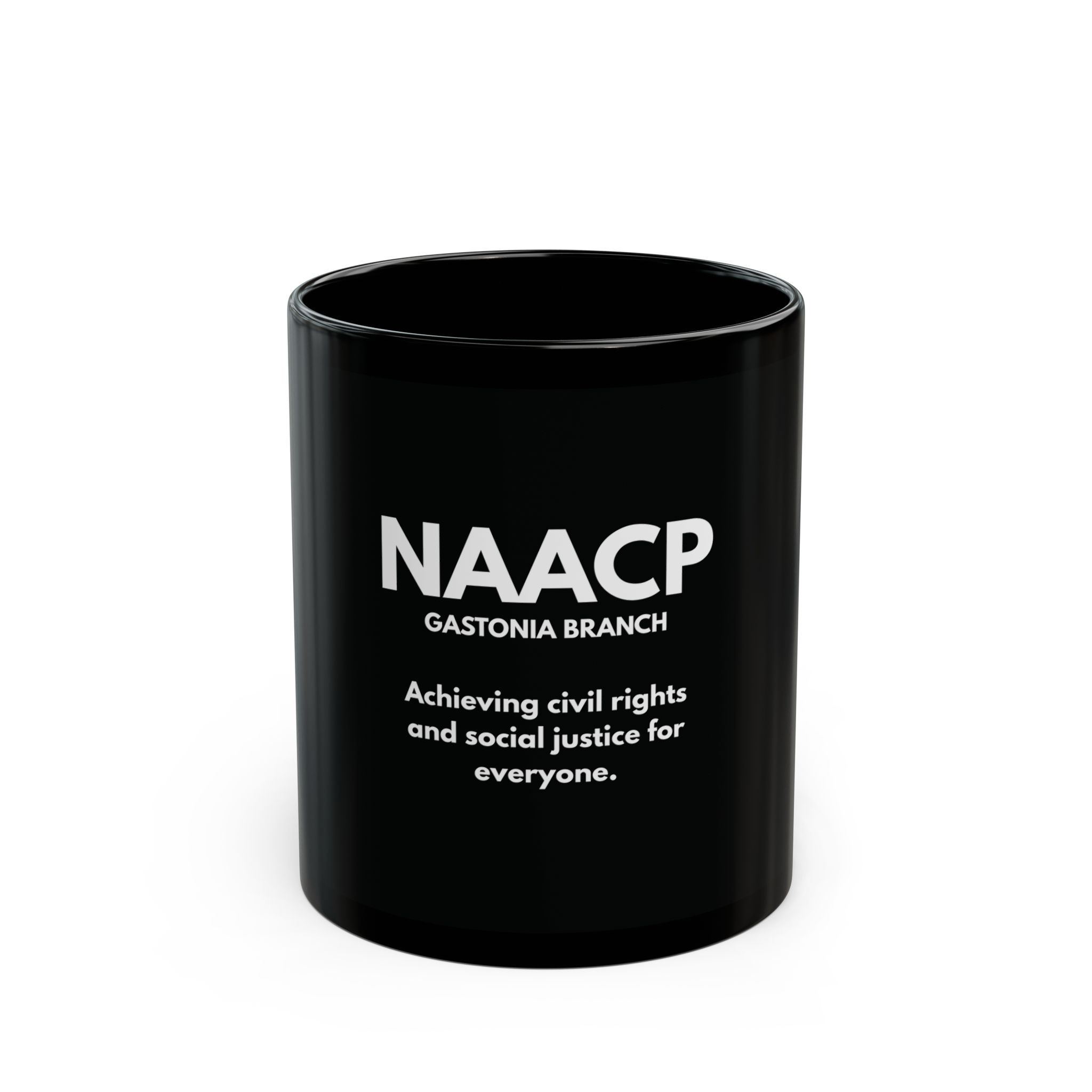NAACP Black Coffee Mug - Empowering 11oz & 15oz Drinkware