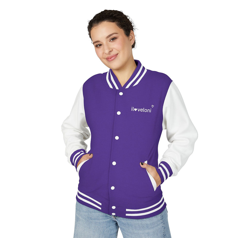 Thumbnail: iloveloni Letterman Jacket- Personalization Available