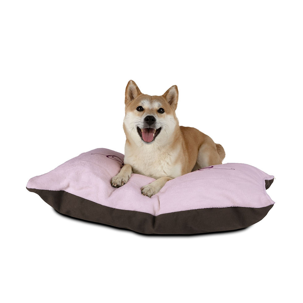 Thumbnail: Ozn Olympian K9' Dog Bed — Plush Orthopedic Pet Bed for Large Breeds (Purple)